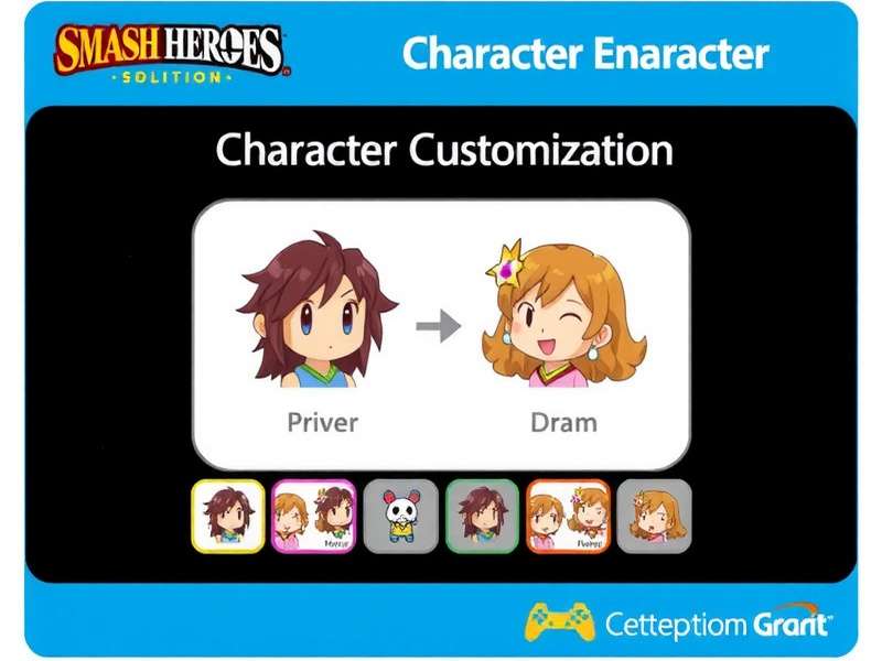 Smash Heroes Character Customization